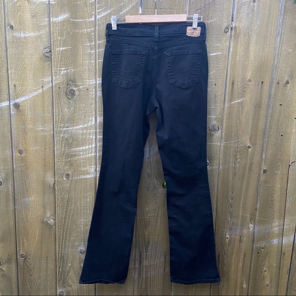 🌿 Vintage Levi’s Black Cotton Bootcut Flare Jeans 🌿 - Picture 2 of 6